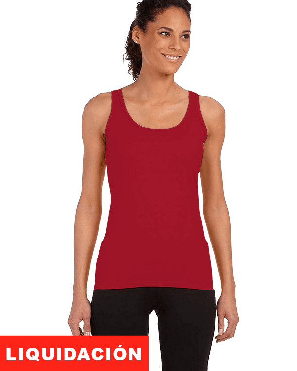 Tank Top - Gildan 5200 Rojo