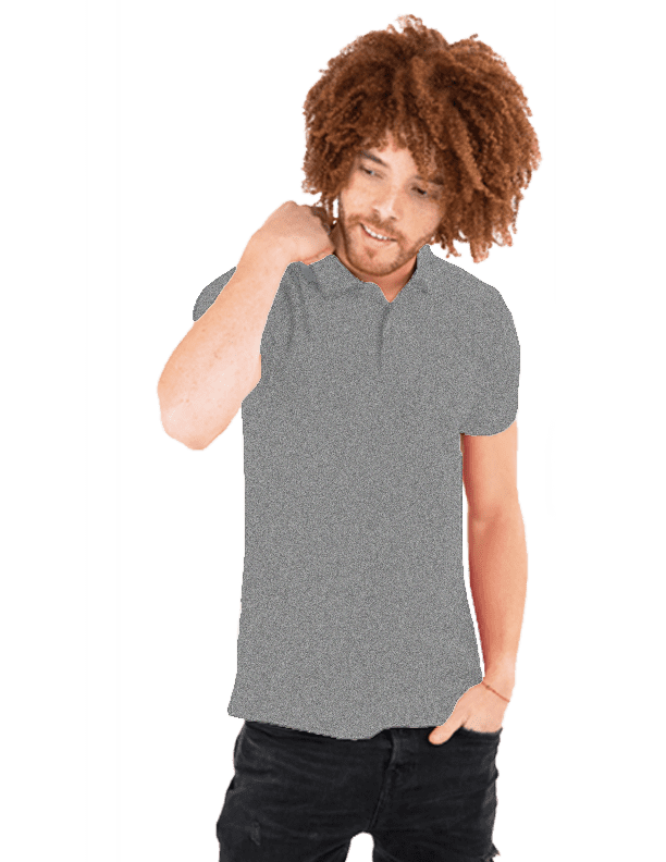 Playera Tipo Polo Piqué para Caballero · 100% Algodón · Color Royal –  Yazbek®